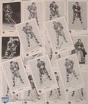 1970-71 Toronto Maple Leafs Photo Card Set of 17 Including 9 Autographed