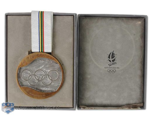 1992 Albertville Olympic Winter Games Bronze Medal for Ice Hockey