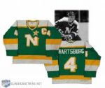 1983-84 Craig Hartsburg Minnesota North Stars Game Worn Jersey