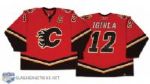 2006-07 Jerome Iginla Calgary Flames Game Worn Black Jersey