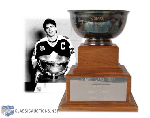 Rick Vaives 1982-83 Toronto Maple Leafs Molson Cup Trophy (13)