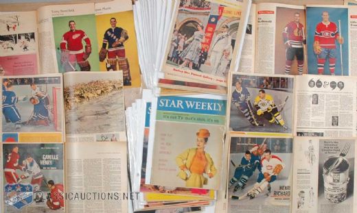1950s and 60s Weekend Magazine/Star Weekly Complete Magazine Collection of 40+++