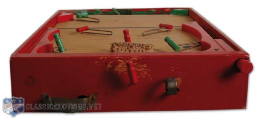 Circa 1940 Munro All Wooden Hockey Game in Original Box