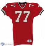 1990s CFL Calgary Stampeders Game Worn Jersey Collection of 6