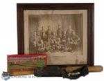 Vintage Baseball Memorabilia Collection of 11