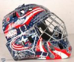 Columbus Blue Jackets 2008/2009 Team Signed Full Size Goalie Mask