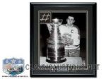 Maurice Richard Montreal Canadiens GAME USED Forum Net Custom Framed *8 CUPS* LTD 16x20 Edition
