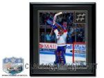 Patrick Roy Montreal Canadiens GAME USED Forum Net Custom Framed *CELEBRATION* LTD 16x20 Edition