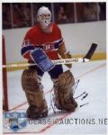 Patrick Roy Autographed Montreal Canadiens RARE WHITE MASK 8x10 Photograph