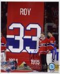 Carey Price Autographed Montreal Canadiens ROY Retirement Night Vertical 8x10 Photo *RARE*