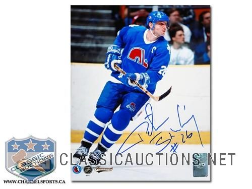 Peter Stastny Autographed Quebec Nordiques 8x10 Photograph