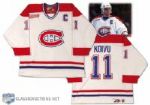 1999-00 Saku Koivu Montreal Canadiens Game Worn Jersey