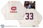 1990s Patrick Roy Montreal Canadiens Worn Practice Jersey