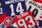 Autographed NHL Game Jersey Collection of 6