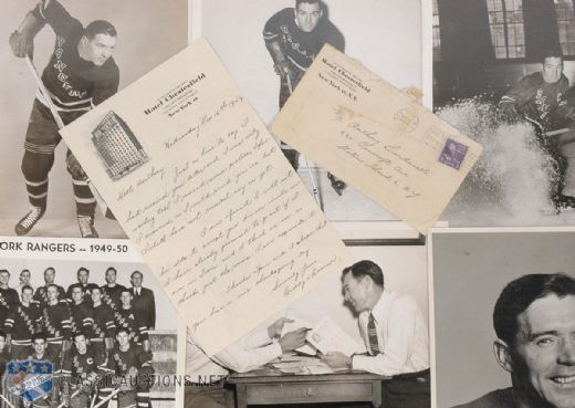Buddy OConnor Autographed Letter & Photo Collection of 7