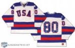 1980 Team USA Team Autographed Jersey