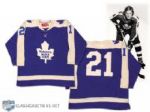Circa 1974 Borje Salming Toronto Maple Leafs Rookie Era Game Used Jersey