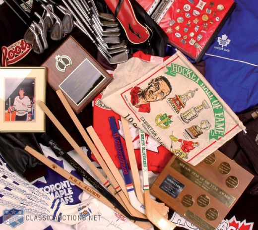 Huge Norm Ullman Multi-Sports Memorabilia Collection