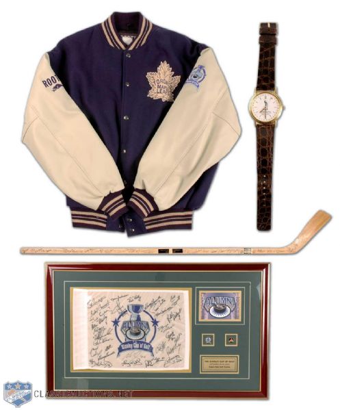 Norm Ullmans Hockey and Golf Memorabilia Collection of 4