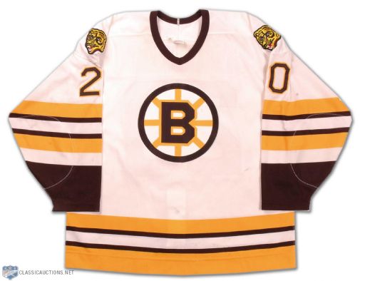 1994-95 Bryan Smolinski Boston Bruins Playoffs Game Worn Jersey