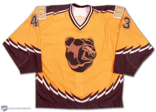 2002-03 Martin Samuelsson Boston Bruins Game Worn Third Jersey