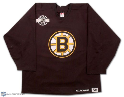 Early-2000s Boston Bruins Practice Jersey Collection of 3