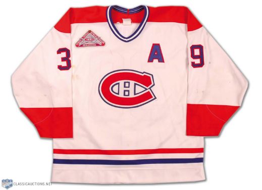 1992-93 Brian Skrudland Montreal Canadiens Game Worn Jersey