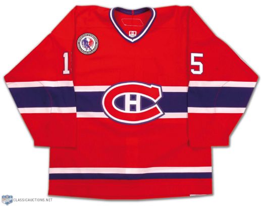 2006-07 Sergei Samsonov "Hall of Fame Game" Montreal Canadiens Game Worn Jersey