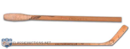 Late-1960s Phil Esposito Game Used Victoriaville Stick