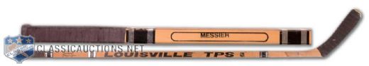 Early-1990s Mark Messier Louisville Game Used Stick