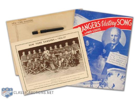 Lester Patrick-Related New York Rangers Collection
