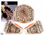 Gerry Cheevers Hockey Hall of Fame Induction Ring
