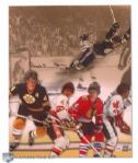 Bobby Orr 16x20 Autographed Photo Collection of 2 - PSA/DNA