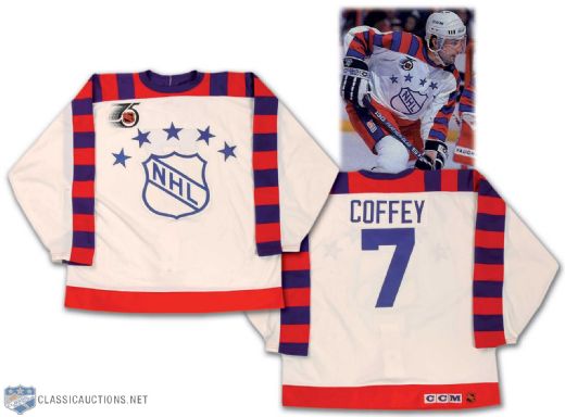 1992 Paul Coffey Wales Conference All-Star Game Worn Jersey