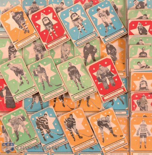 1933-34 O-Pee-Chee Series A Complete Set of 48 + 10 from Series B