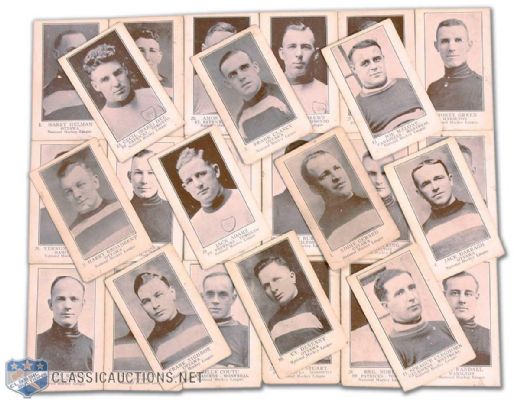 1923-24 William Paterson V145-1 Collection of 29 Including Clancy RC