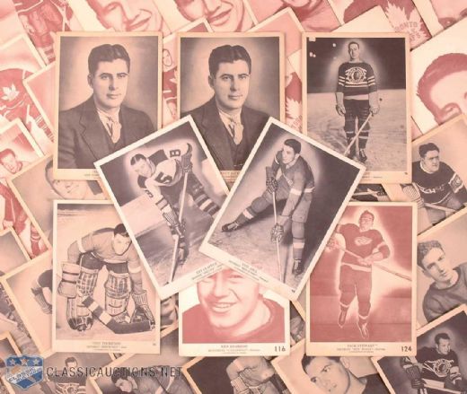 1939-40 & 40-41 O-Pee-Chee Card Collection of 100