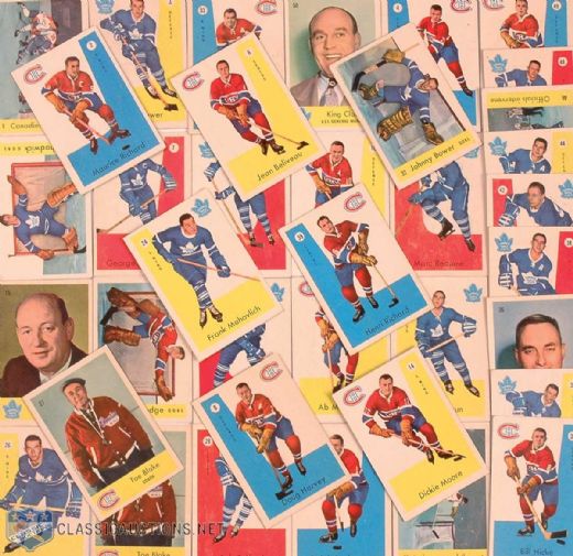 1959-60 Parkhurst Hockey Card Lot of 37