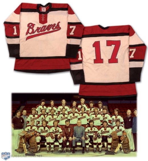1972-73 Gregg Sheppard AHL Boston Braves Game Worn Jersey