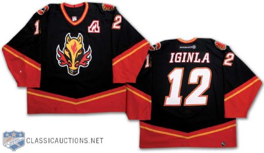 iginla jersey