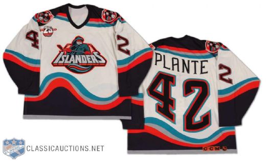 Dan Plante 1996-97 New York Islanders Game Worn Home Jersey