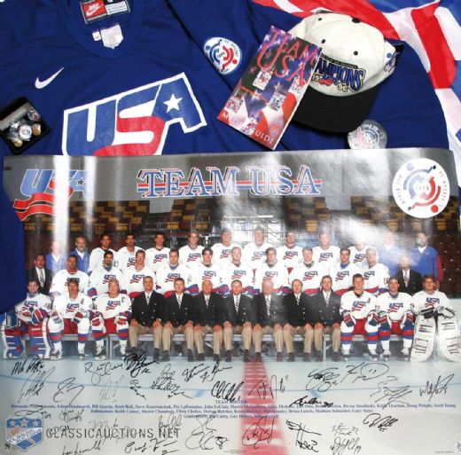 1996 World Cup Team USA Memorabilia & Autograph Collection