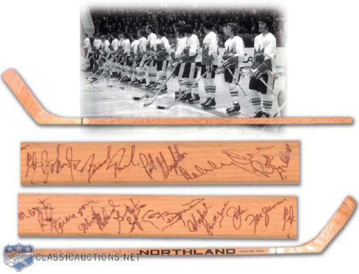 1972 Team Canada Team Signed Stan Mikita Stick