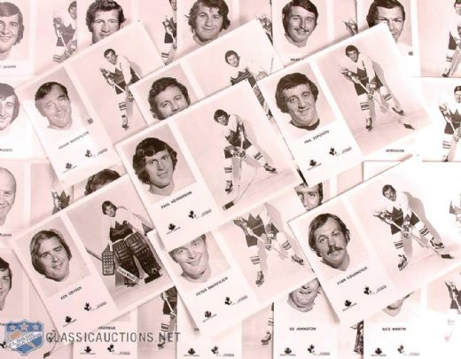 Scarce 1972 Team Canada Media Photo Collection of 40