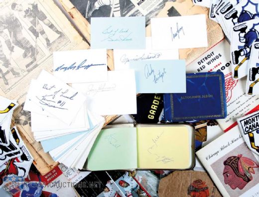 Hockey Autograph & Memorabilia Collection