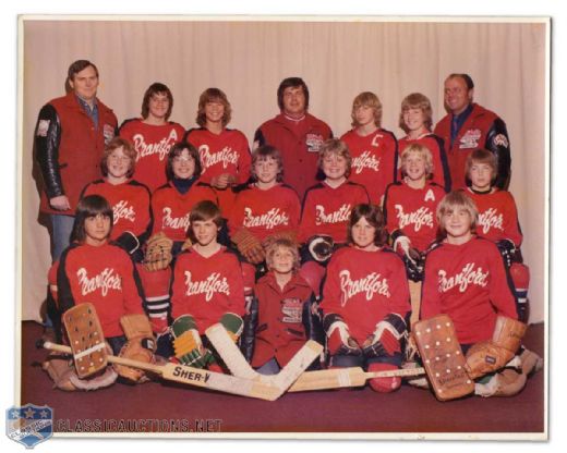 Early-1970s Wayne Gretzky Hockey & Lacrosse Team Photos