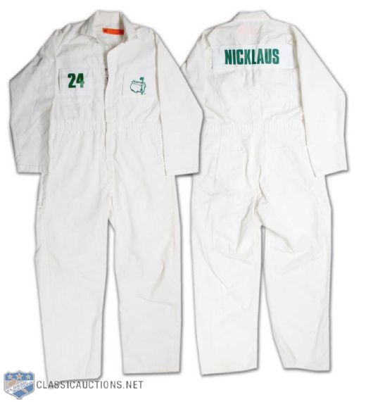 Masters Golf Tournament Jack Nicklaus Caddy Jumpsuit