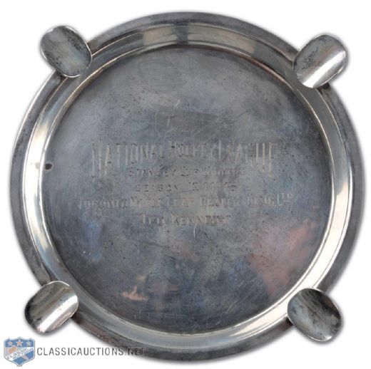 Ted Kennedys 1944-45 Toronto Maple Leafs Stanley Cup Championship Ashtray