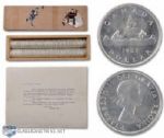 Ted Kennedys 200th Goal 1953 Canada Silver Dollar Collection of 200