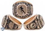 Ted Kennedys Hockey Hall of Fame Induction Ring